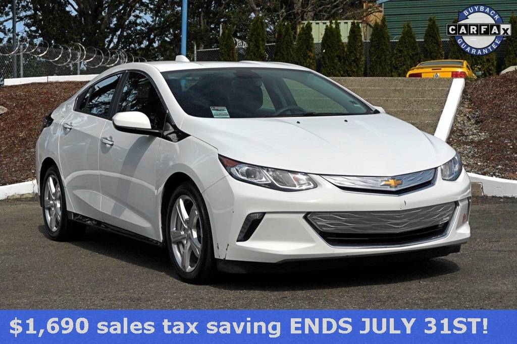2018 Chevrolet Volt LT — Sedan — 63,308 mi — Tacoma, WA