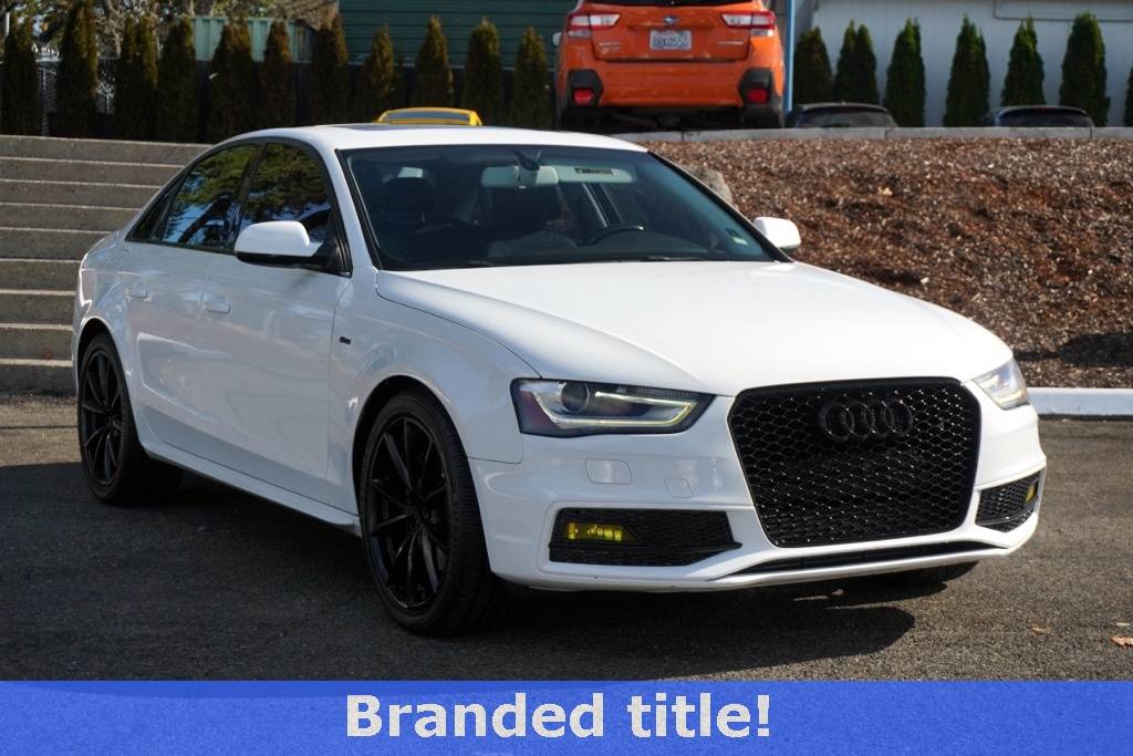 2016 Audi A4 Premium — Sedan — 73,600 mi — Tacoma, WA