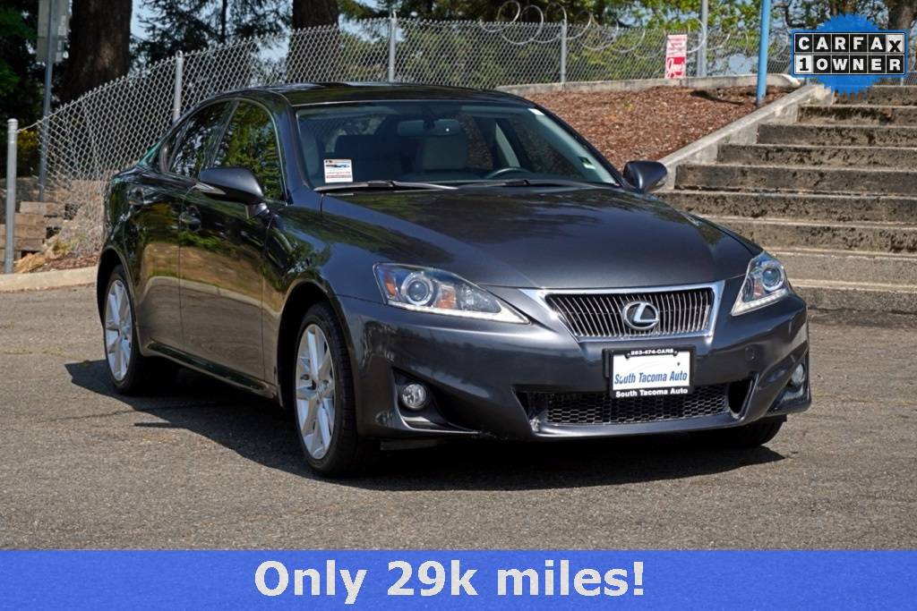 2011 Lexus IS IS 250 — Sedan — 29,613 mi — Tacoma, WA