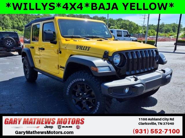 2021 Jeep Wrangler Willys Sport — SUV — 58,835 mi — Clarksville, TN