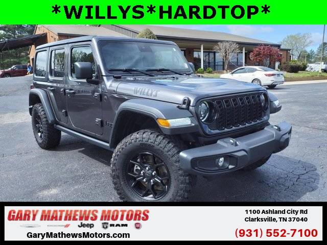 2024 Jeep Wrangler Willys — SUV — 20,271 mi — Clarksville, TN