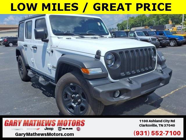 2023 Jeep Wrangler Sport — SUV — 23,719 mi — Clarksville, TN