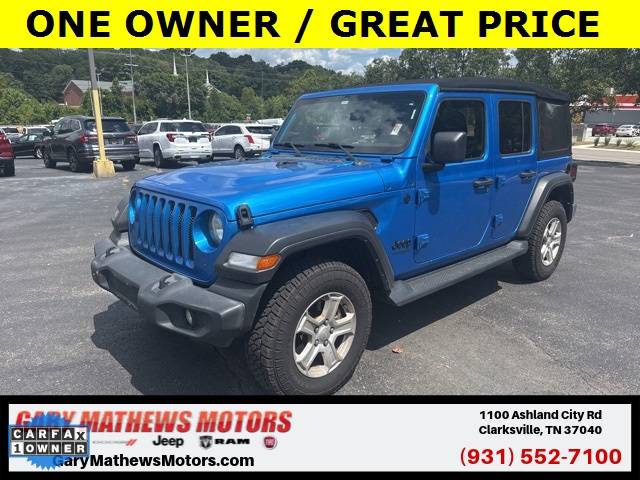2022 Jeep Wrangler Sport S — SUV — 57,075 mi — Clarksville, TN