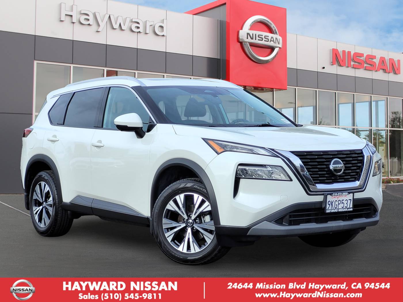 2021 Nissan Rogue SV — SUV — 59,511 mi — HAYWARD, CA