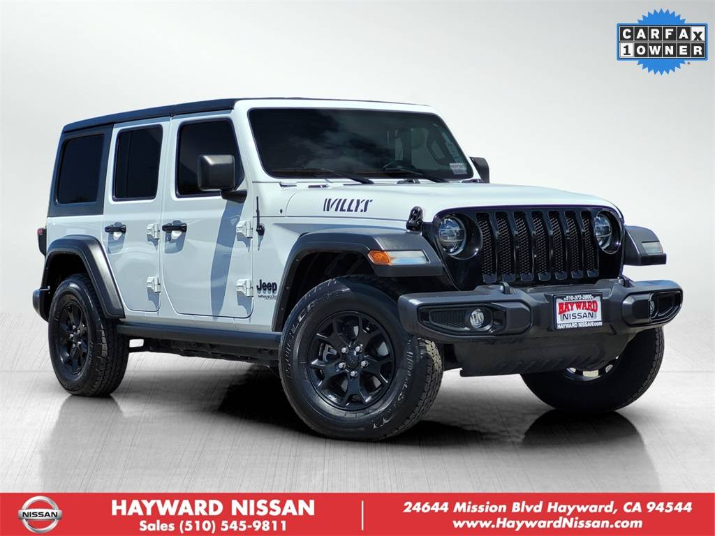 2021 Jeep Wrangler Willys — SUV — 51,015 mi — Hayward, CA