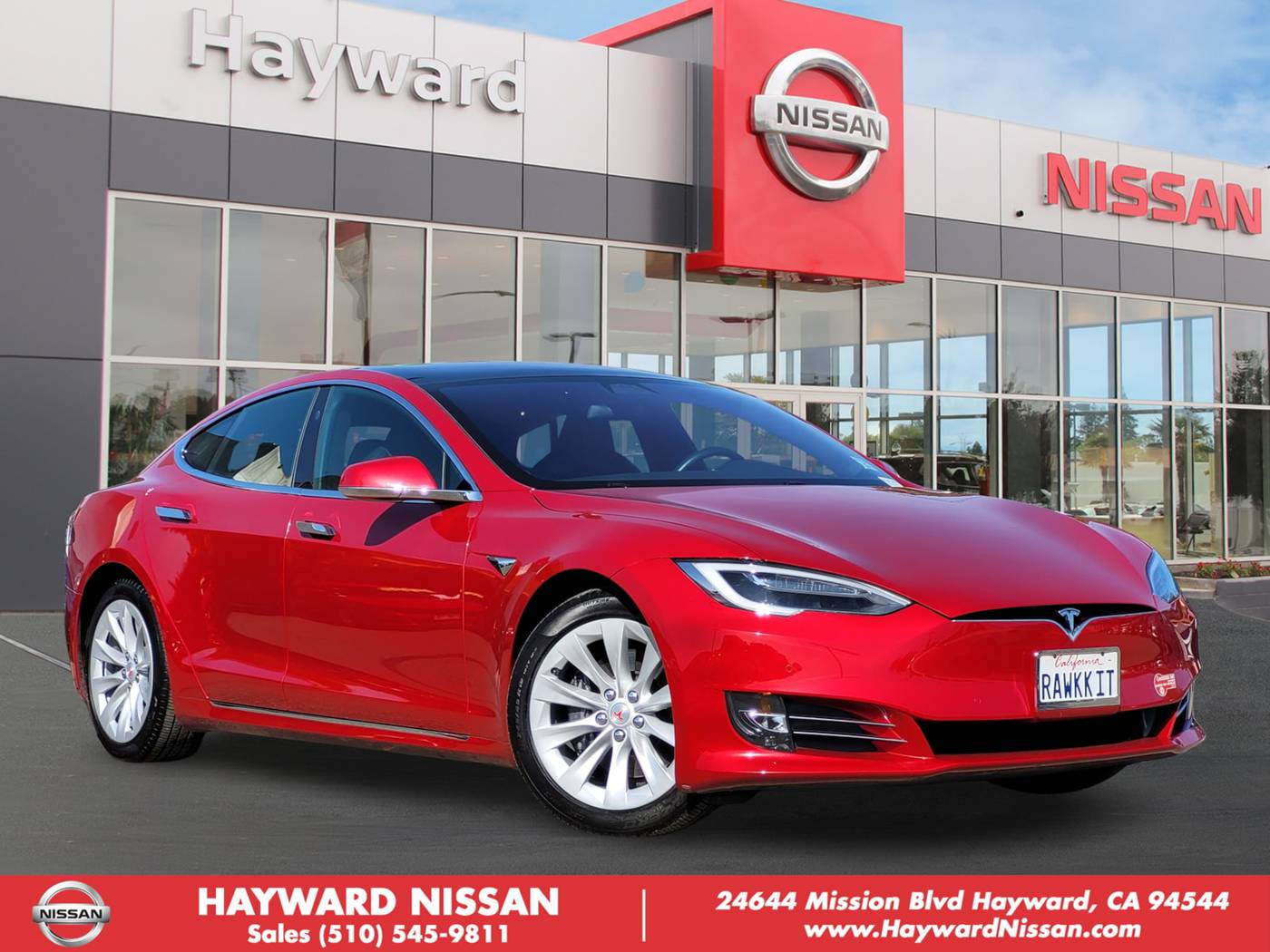2018 Tesla Model S 75D — Hatchback — 42,134 mi — Hayward, CA