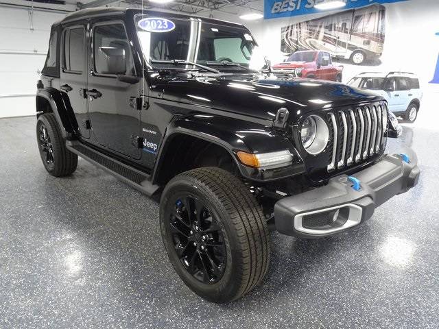2023 Jeep Wrangler Sahara 4xe — SUV — 6,135 mi — Auburn, IN