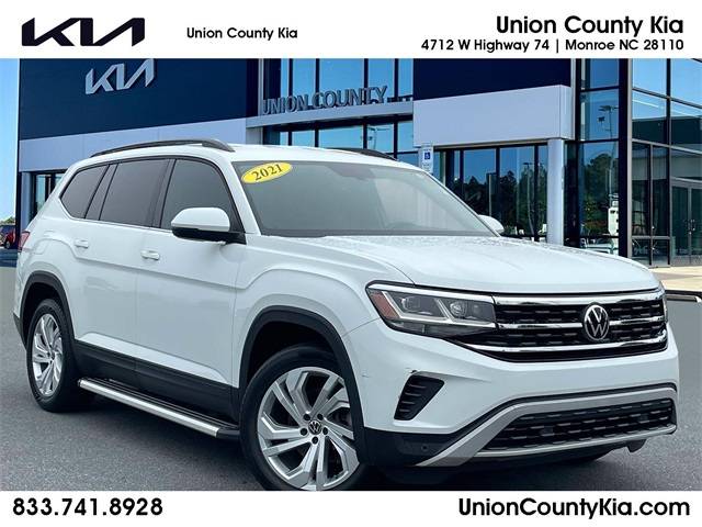 2021 Volkswagen Atlas SE with Technology — SUV — 54,254 mi — Monroe, NC