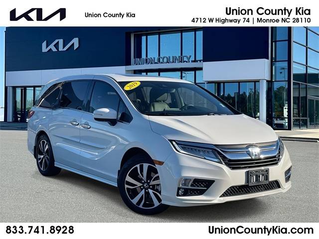 2019 Honda Odyssey Elite — Minivan — 74,634 mi — Monroe, NC