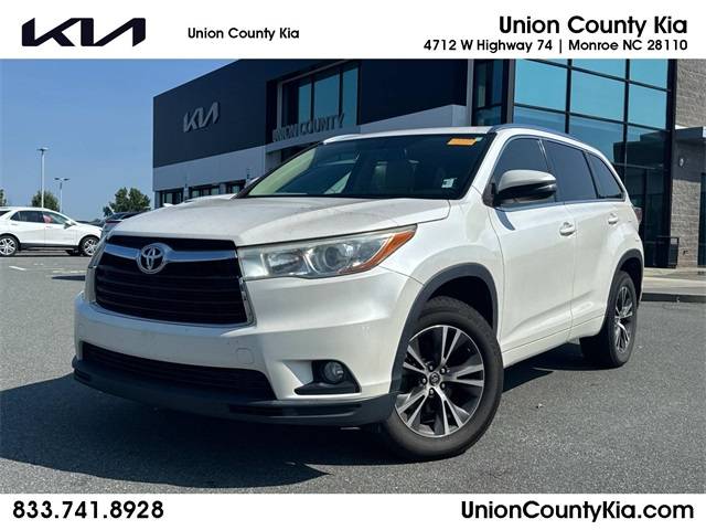 2016 Toyota Highlander XLE — SUV — 122,817 mi — Monroe, NC