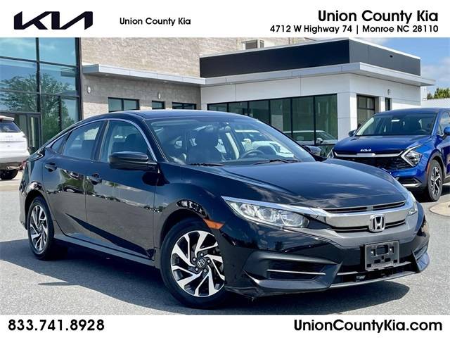 2018 Honda Civic EX — Sedan — 66,661 mi — Monroe, NC