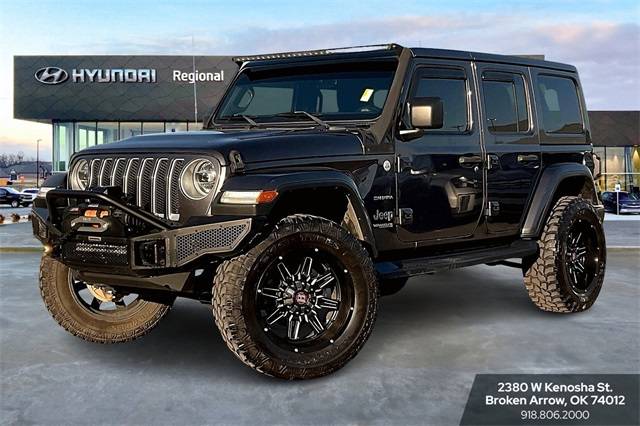 2018 Jeep Wrangler Sahara — SUV — 75,747 mi — Broken Arrow, OK