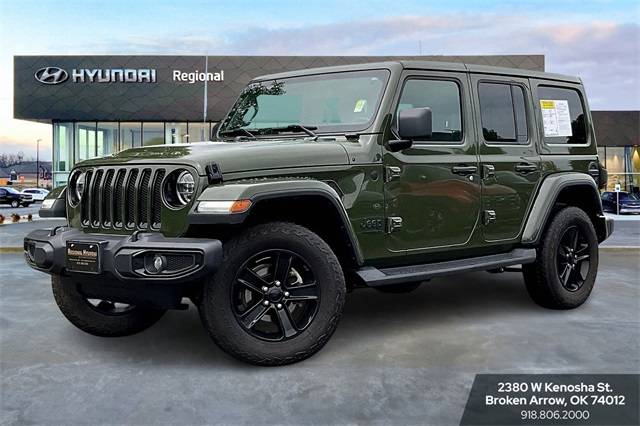 2021 Jeep Wrangler Sahara High Altitude — SUV — 46,034 mi — Broken Arrow, OK