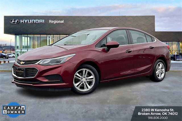 2016 Chevrolet Cruze LT — Sedan — 54,741 mi — Broken Arrow, OK