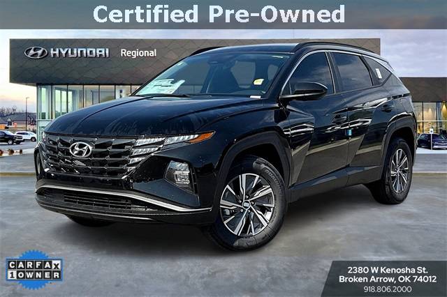 2024 Hyundai Tucson Hybrid Blue — SUV — 14 mi — Broken Arrow, OK