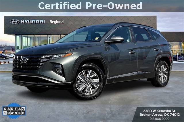 2024 Hyundai Tucson Hybrid Blue — SUV — 6,183 mi — Broken Arrow, OK