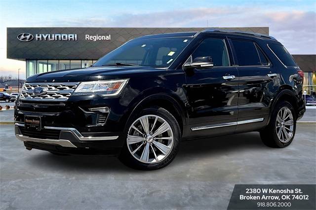 2018 Ford Explorer Limited — SUV — 123,785 mi — Broken Arrow, OK