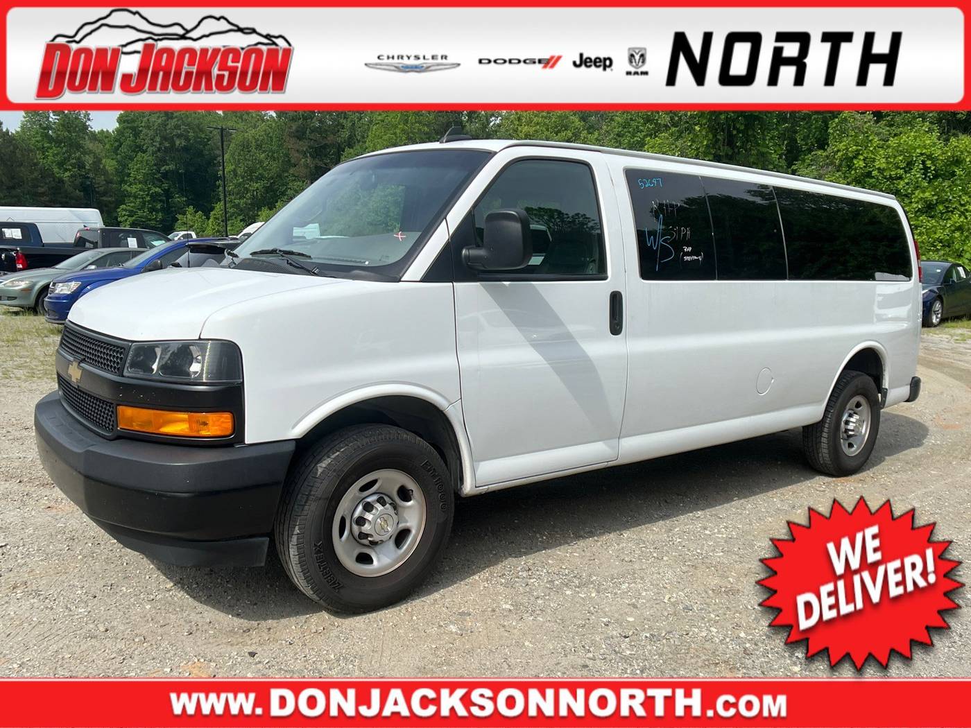 2022 Chevrolet Express Passenger LS — Passenger Van — 52,648 mi — Cumming, GA