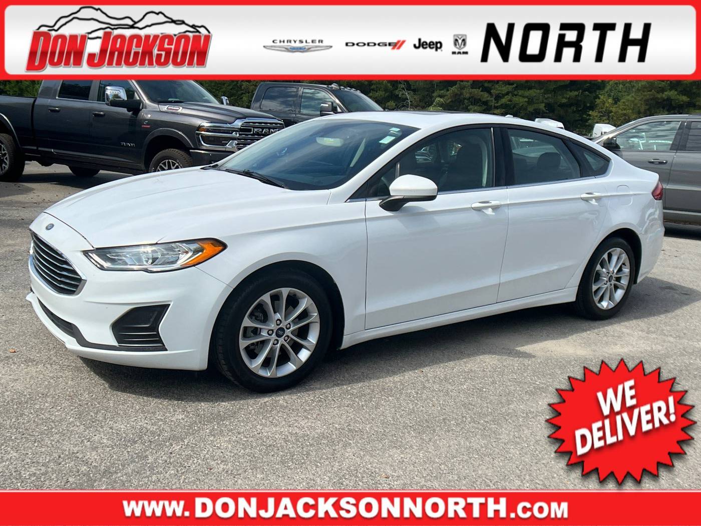 2020 Ford Fusion SE — Sedan — 82,640 mi — Cumming, GA