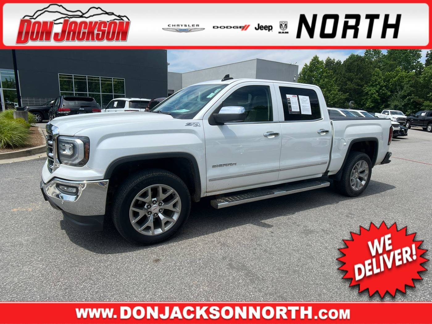 2018 GMC Sierra 1500 SLT — Pickup Truck — 115,682 mi — Cumming, GA