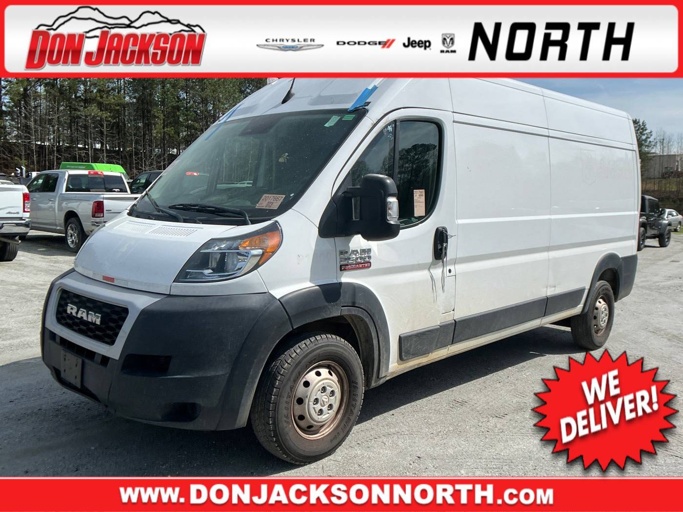 2022 Ram ProMaster Cargo Van 2500 — Cargo Van — 64,623 mi — Cumming, GA