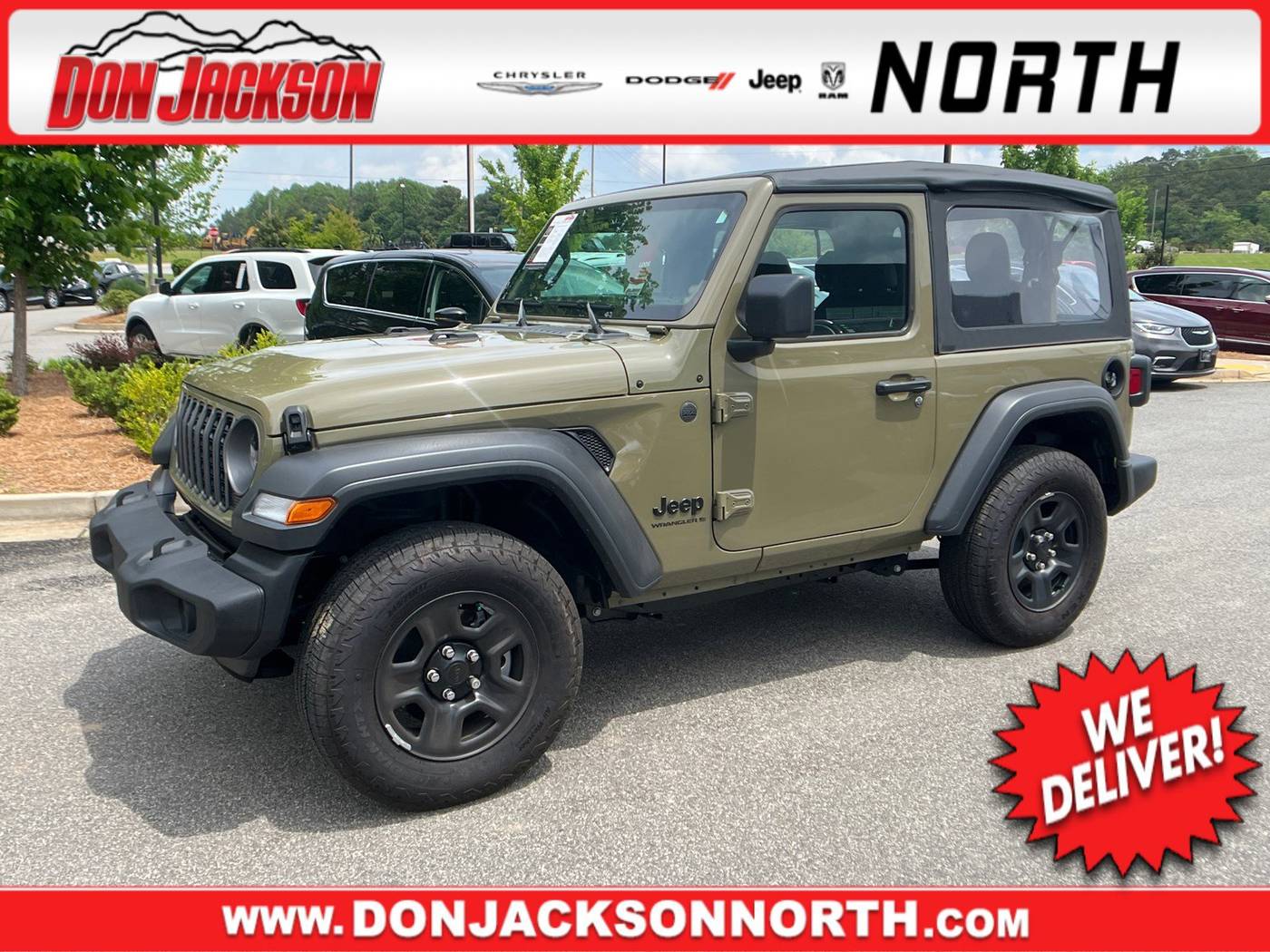 2025 Jeep Wrangler Sport — SUV — 3,812 mi — Cumming, GA