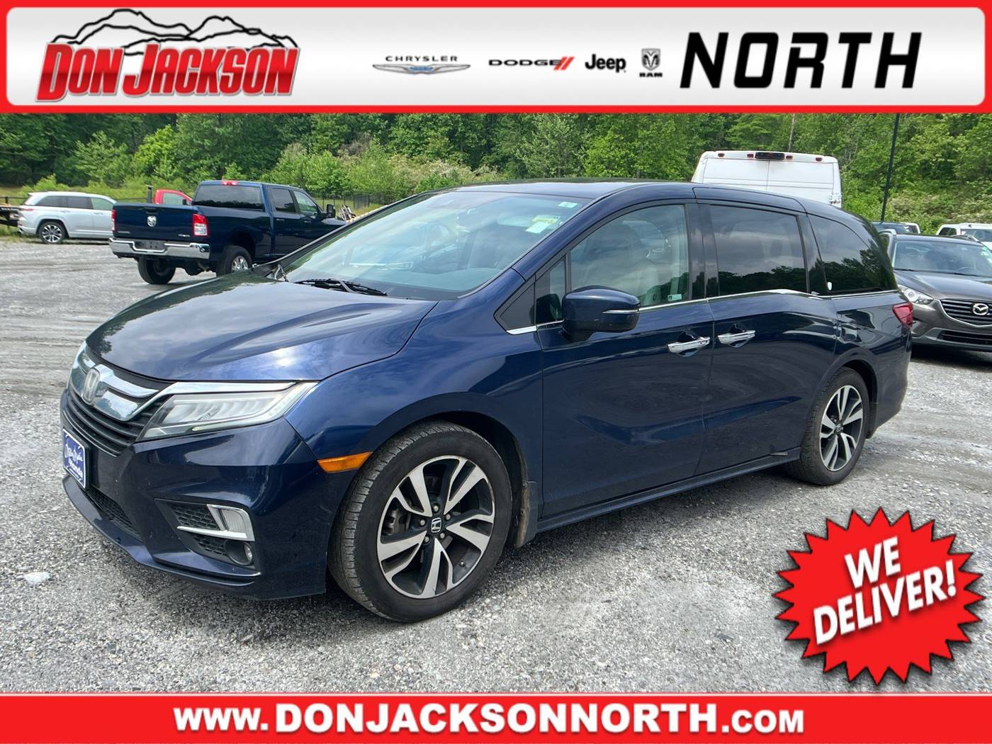 2018 Honda Odyssey Elite — Minivan — 191,764 mi — Cumming, GA
