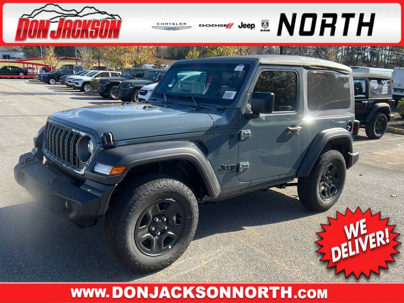2025 Jeep Wrangler Sport — SUV — 1,698 mi — Cumming, GA