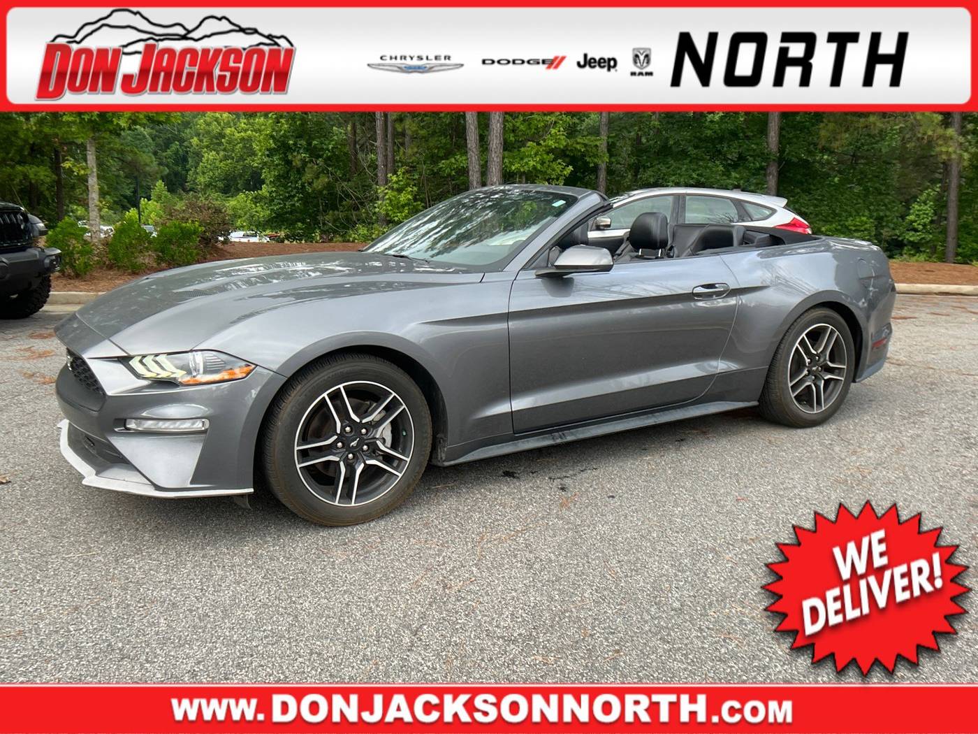 2021 Ford Mustang EcoBoost Premium — Convertible — 88,309 mi — Cumming, GA