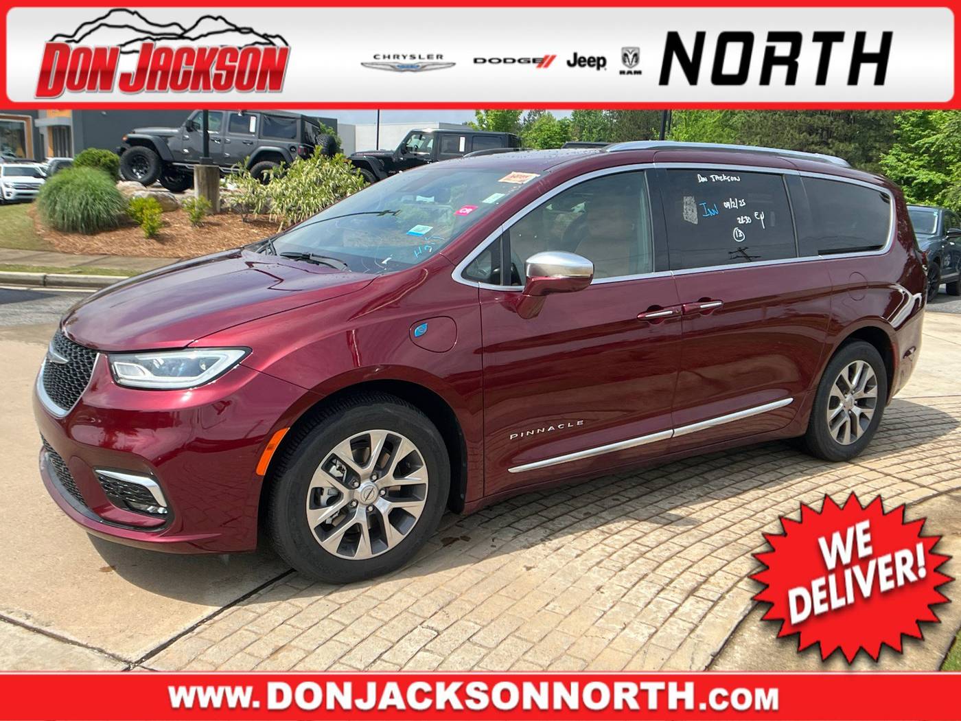 2021 Chrysler Pacifica Hybrid Pinnacle — Minivan — 26,895 mi — Cumming, GA