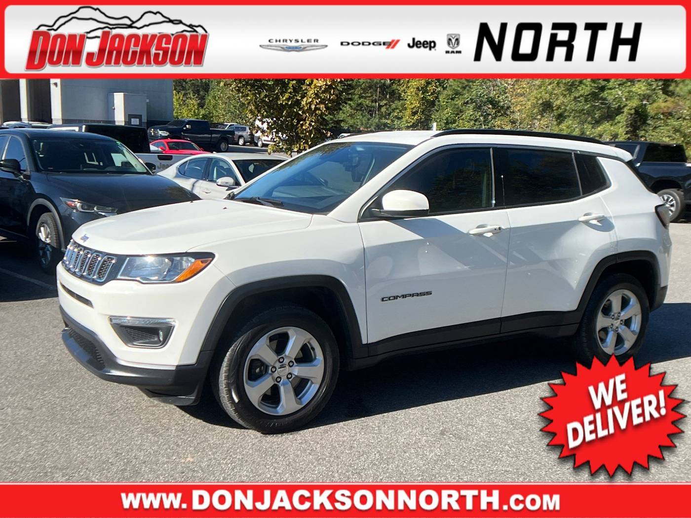 2019 Jeep Compass Latitude — SUV — 87,225 mi — Cumming, GA
