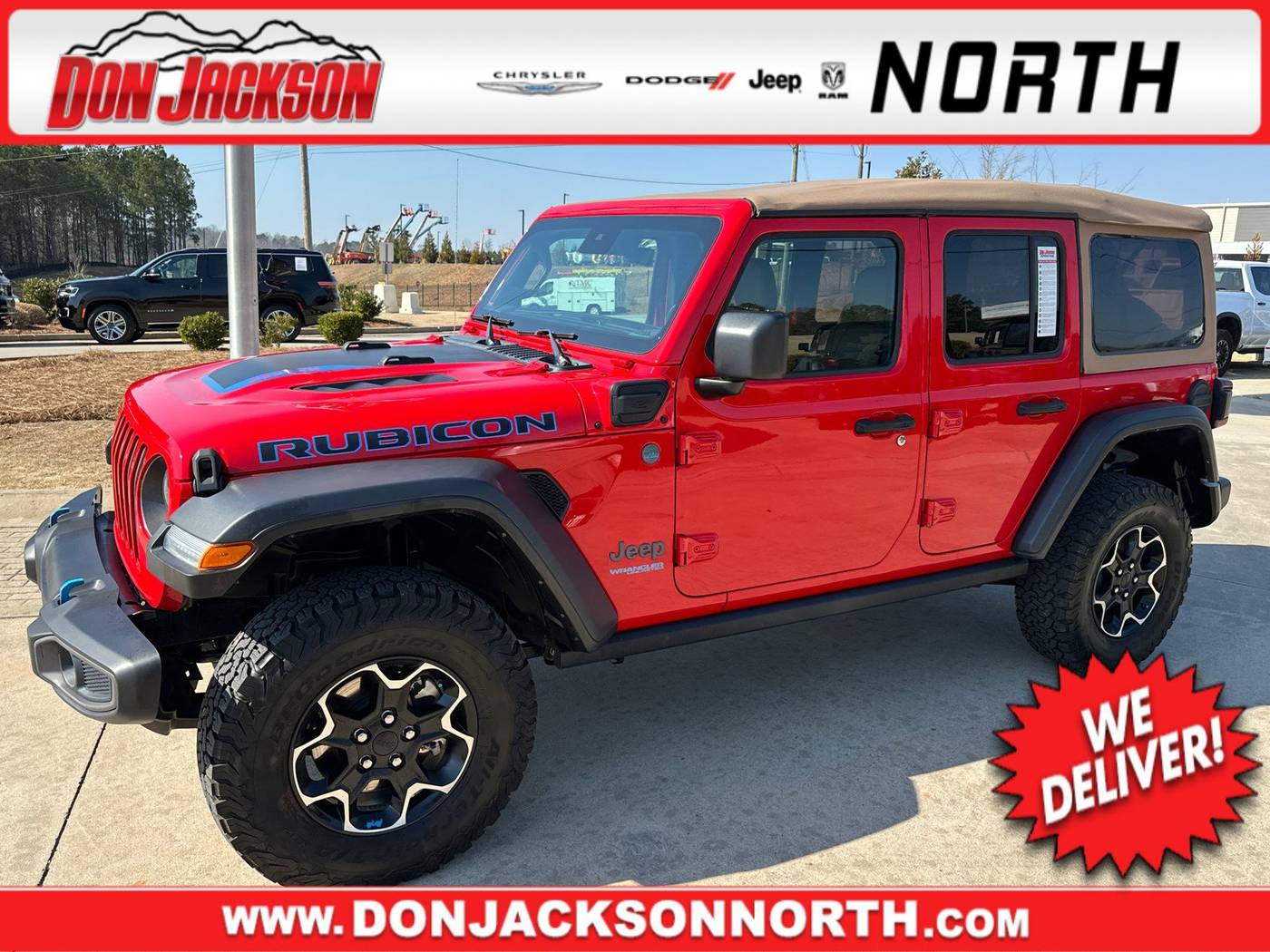 2022 Jeep Wrangler Rubicon 4xe — SUV — 36,704 mi — Cumming, GA