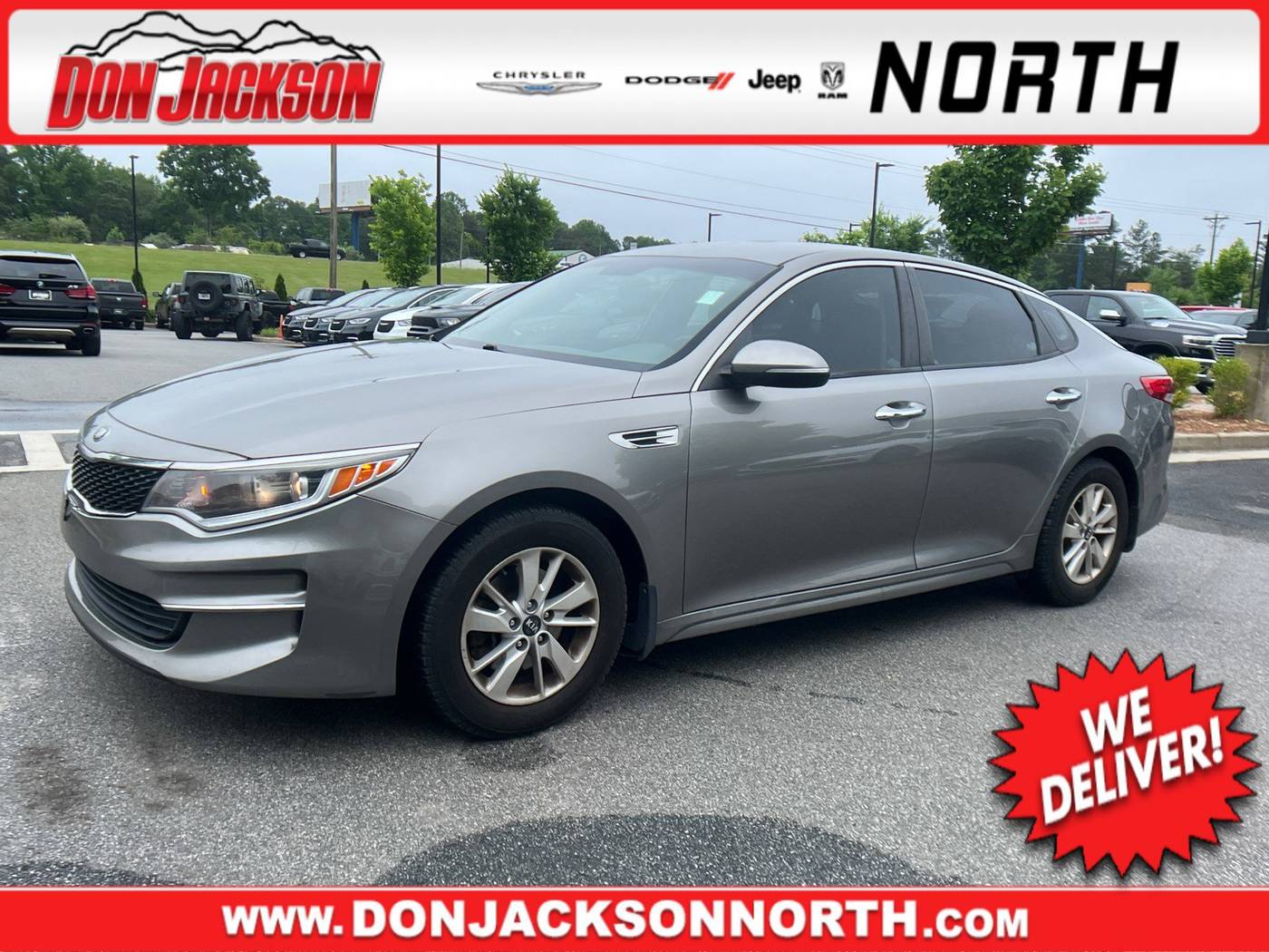 2016 Kia Optima LX — Sedan — 135,711 mi — Cumming, GA