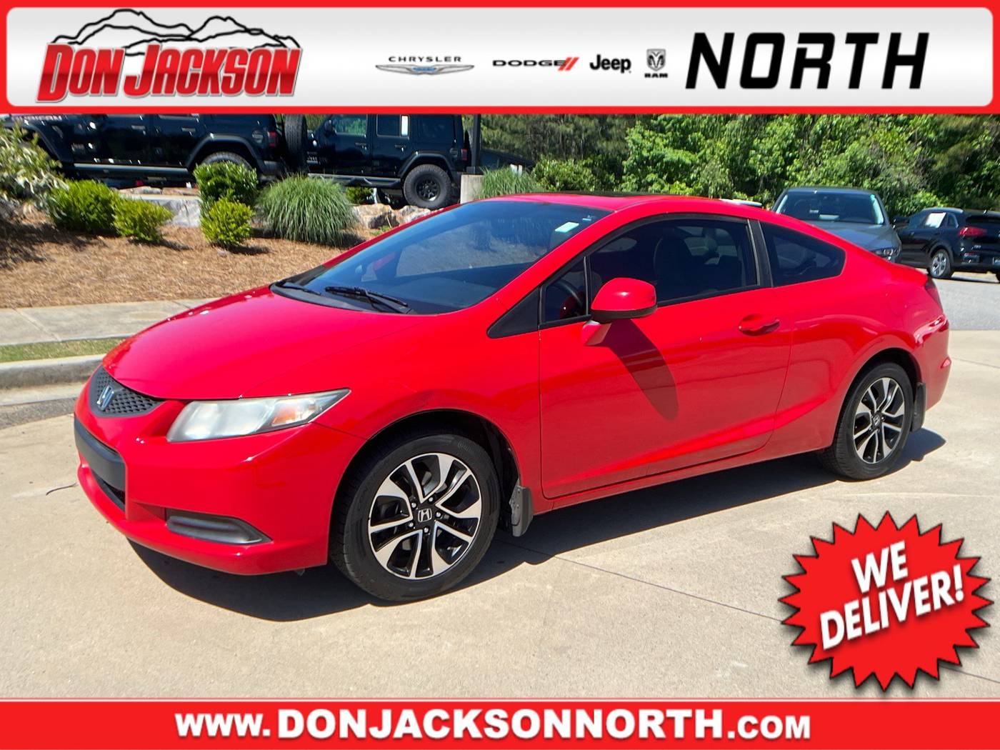 2013 Honda Civic EX — Coupe — 129,831 mi — Cumming, GA