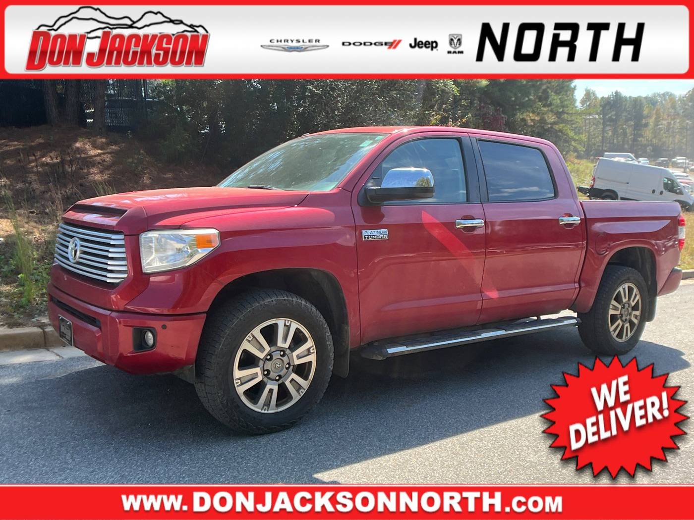2017 Toyota Tundra Platinum — Pickup Truck — 121,864 mi — Cumming, GA