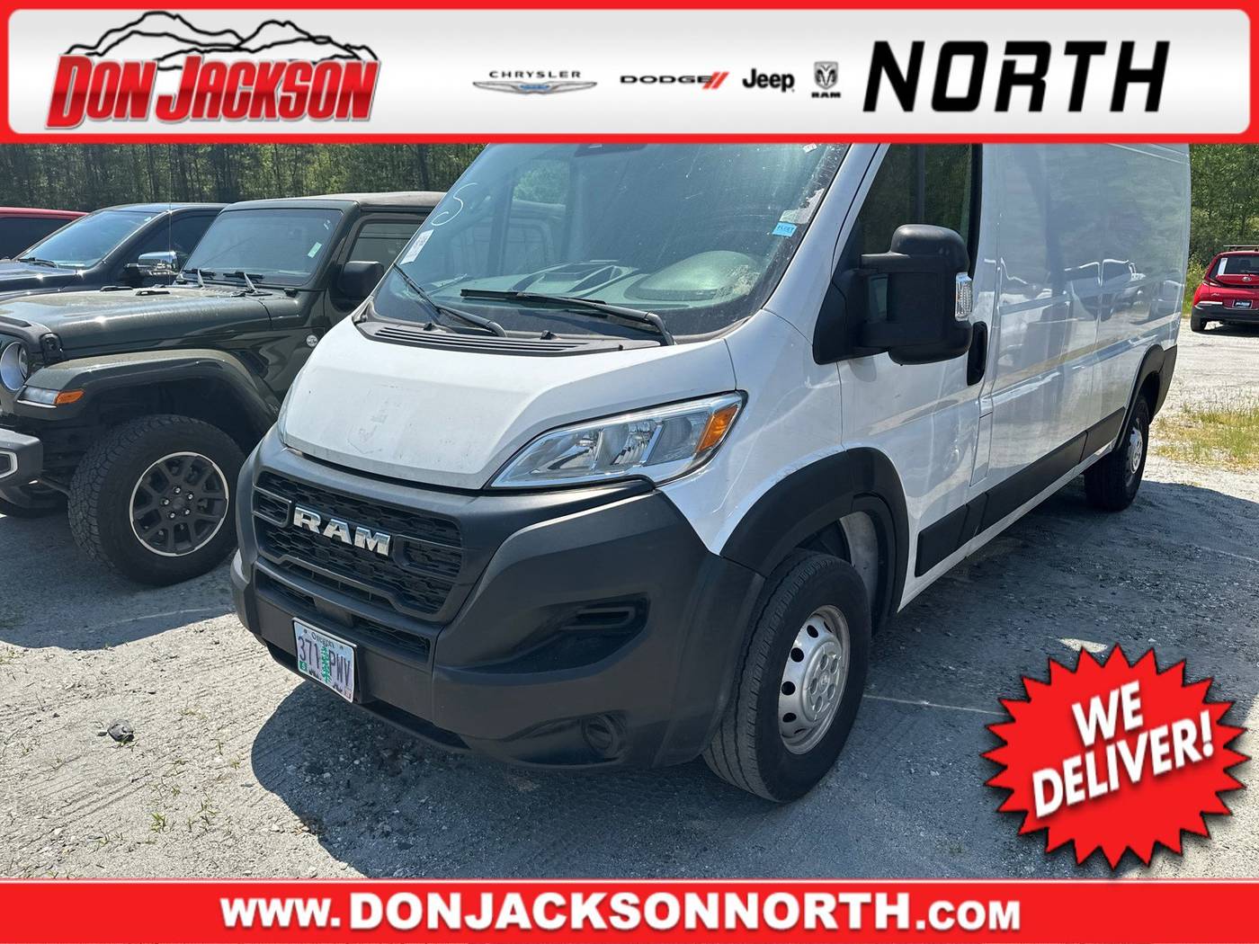 2023 Ram ProMaster Cargo Van 2500 — Cargo Van — 53,681 mi — Cumming, GA