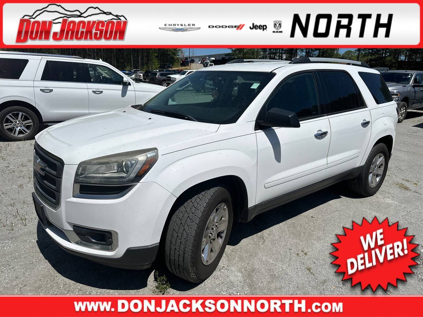 2016 GMC Acadia SLE — SUV — 128,710 mi — Cumming, GA