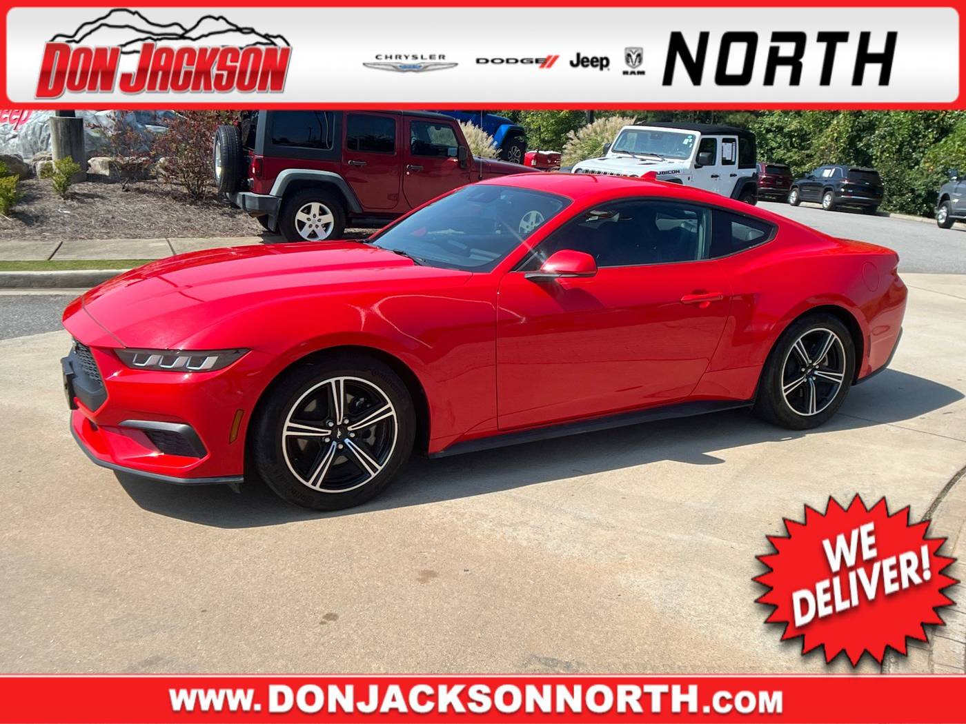2024 Ford Mustang EcoBoost — Coupe — 46,707 mi — Cumming, GA
