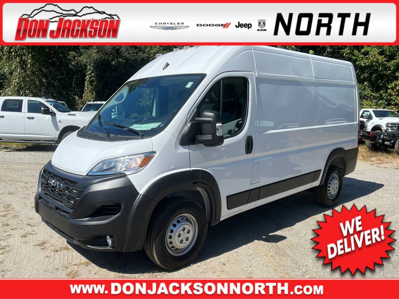 2025 Ram ProMaster Cargo Van Tradesman 1500 — Cargo Van — 16 mi — Cumming, GA