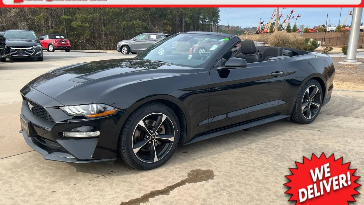 2021 Ford Mustang EcoBoost — Convertible — 67,444 mi — Cumming, GA