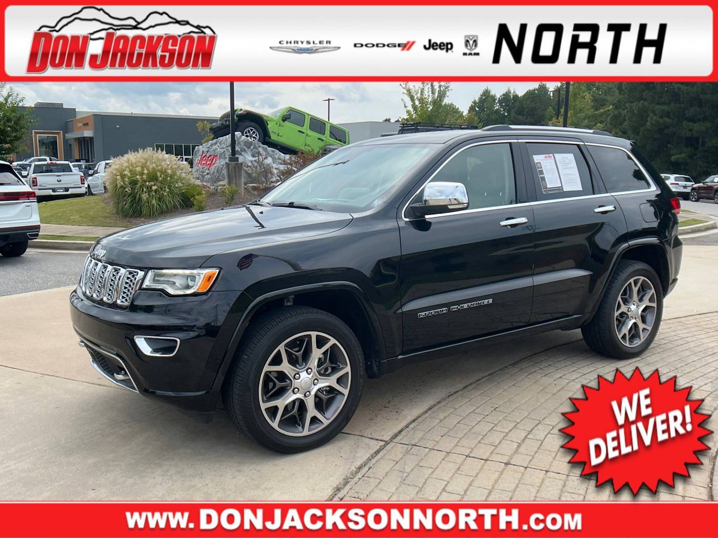2021 Jeep Grand Cherokee WK Overland — SUV — 52,099 mi — Cumming, GA