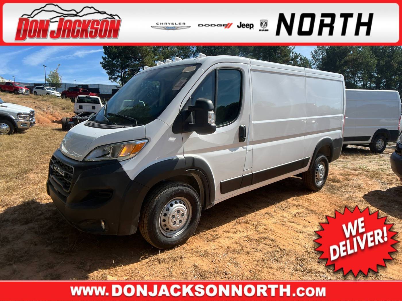 2025 Ram ProMaster Cargo Van Tradesman 1500 — Cargo Van — 13 mi — Cumming, GA