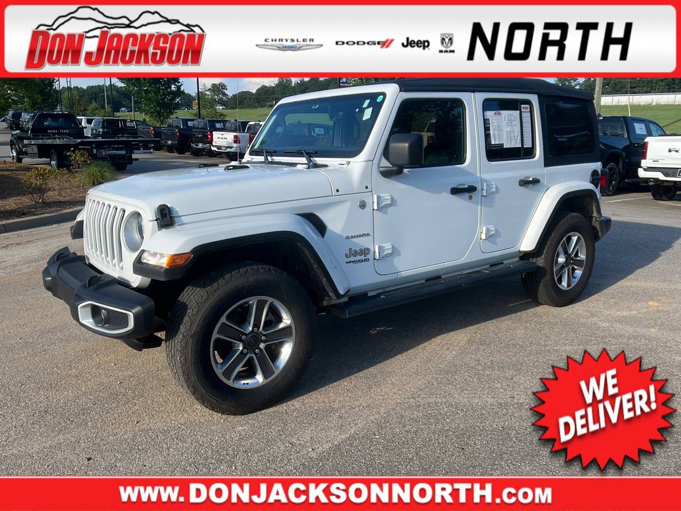2021 Jeep Wrangler Sahara — SUV — 46,451 mi — Cumming, GA