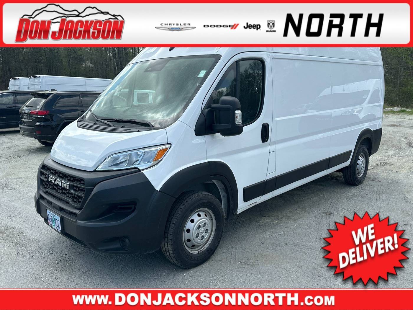 2023 Ram ProMaster Cargo Van 2500 — Cargo Van — 34,006 mi — Cumming, GA