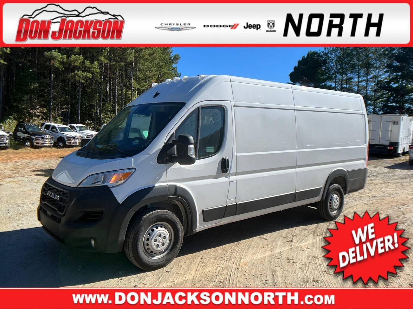 2025 Ram ProMaster Cargo Van Tradesman 3500 — Cargo Van — 500 mi — Cumming, GA