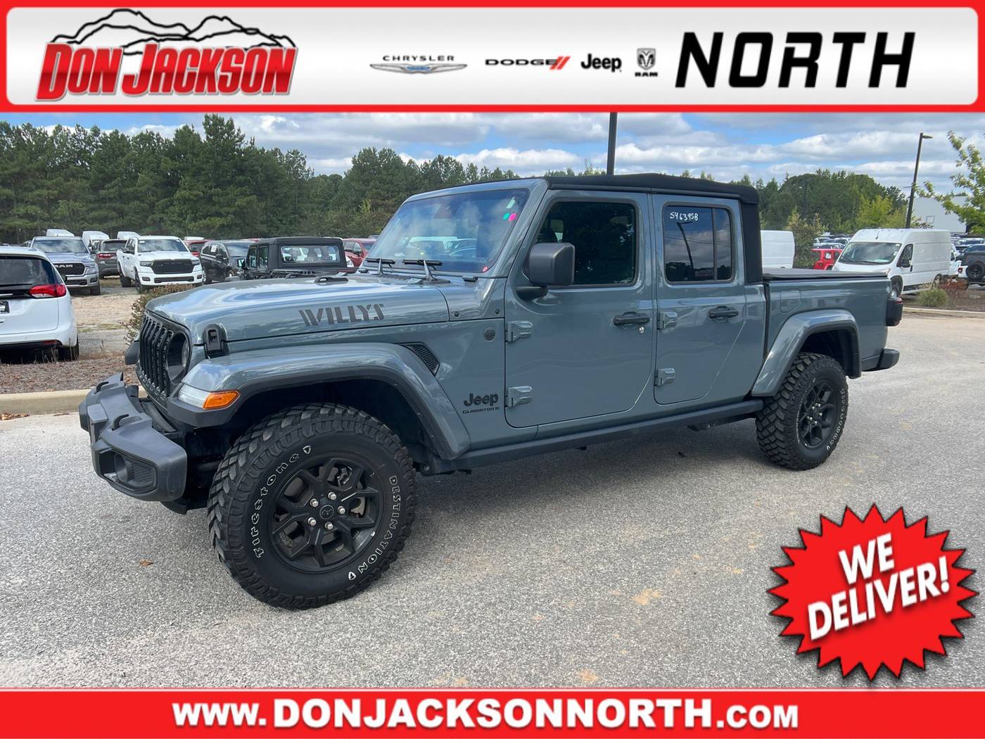2024 Jeep Gladiator Willys — Pickup Truck — 14,418 mi — Cumming, GA