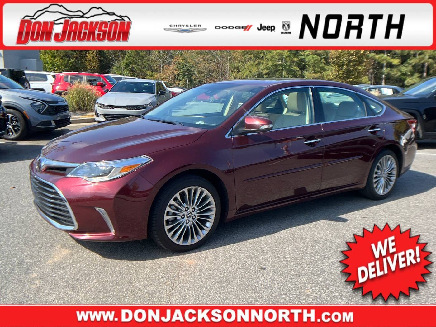2016 Toyota Avalon Limited — Sedan — 81,013 mi — Cumming, GA