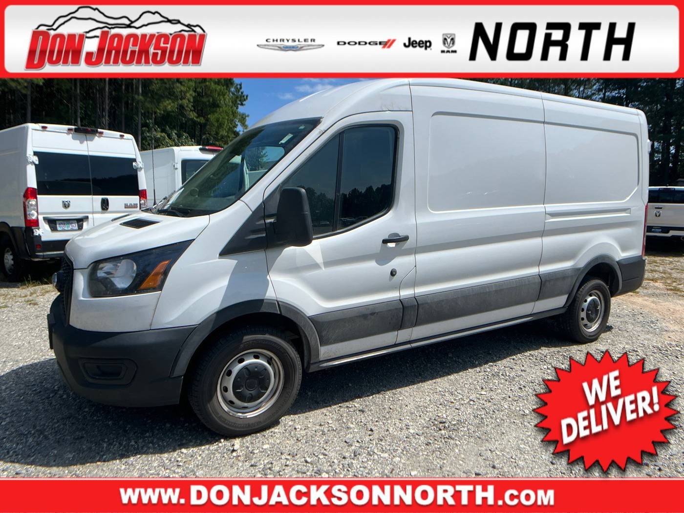 2023 Ford Transit Cargo Van T-250 — Cargo Van — 70,841 mi — Cumming, GA