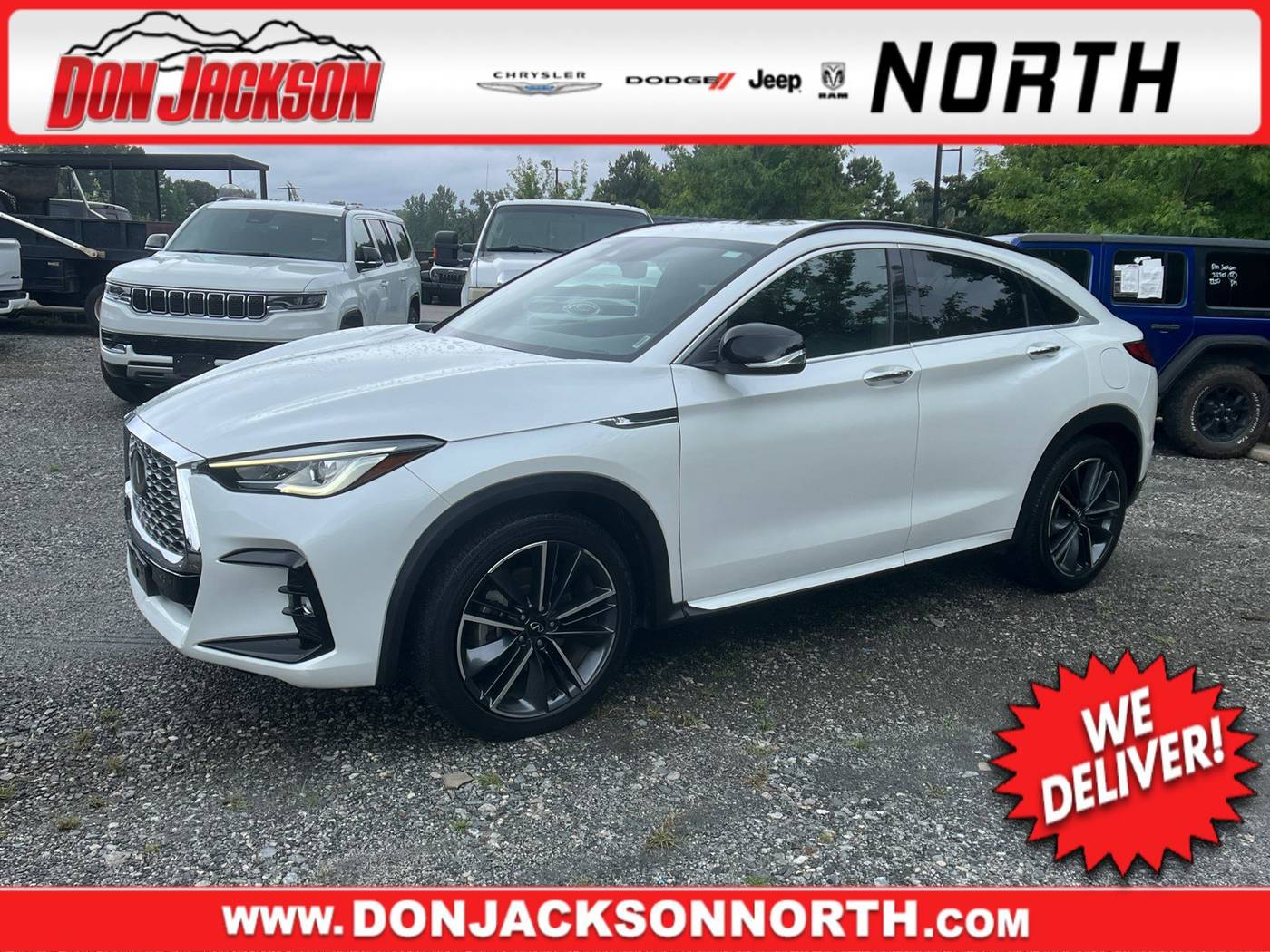 2024 INFINITI QX55 LUXE — SUV — 28,939 mi — Cumming, GA