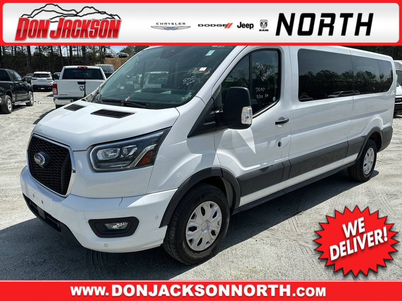 2023 Ford Transit Passenger Wagon T-350 XL — Passenger Van — 75,138 mi — Cumming, GA